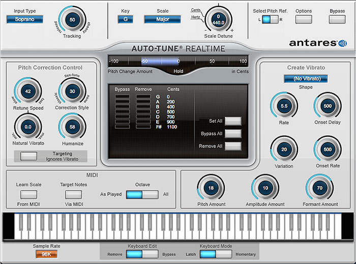 Antares Auto Tune Octave Is Too Low